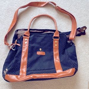 Cestina Weekend Polkadot Bag with Strap